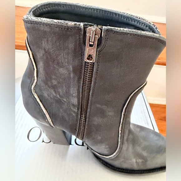 Old Gringo Merillyn Black Floral Embroidered Heeled Boots - Picture 5 of 7